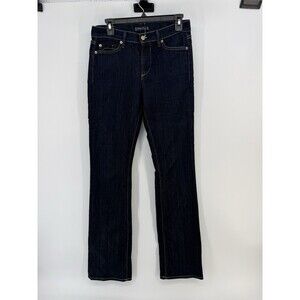 FIDELITY Denim LILY High Boot Mid Wash Blue Jeans Comfort Women’s 28 USA Made